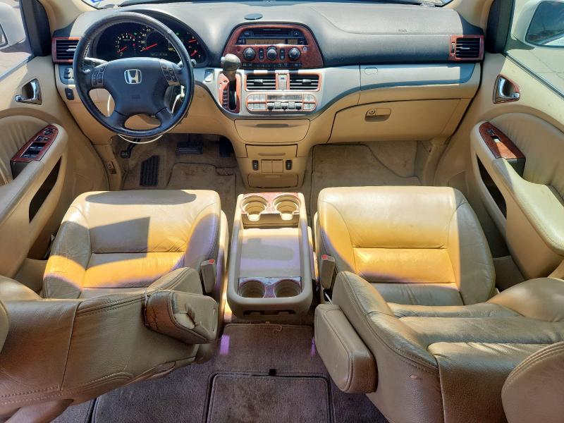 5FNRL38626B424881 - 2006 HONDA ODYSSEY EXL WHITE photo 8