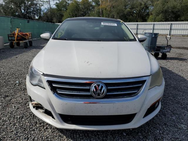 WVWHP7AN9CE526314 - 2012 VOLKSWAGEN CC LUXURY WHITE photo 5