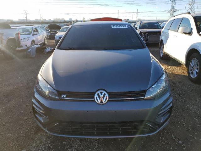 WVWVF7AU7JW239753 - 2018 VOLKSWAGEN GOLF R GRAY photo 5