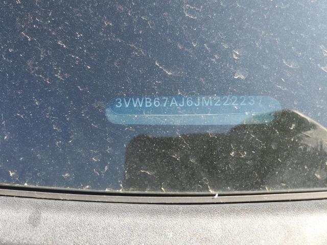 3VWB67AJ6JM222237 - 2018 VOLKSWAGEN JETTA SE 白色 照片 12