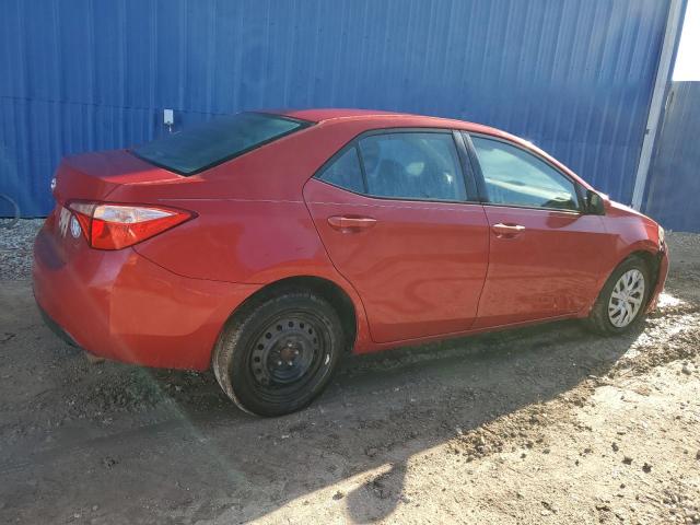 5YFBURHEXHP727536 - 2017 TOYOTA COROLLA L RED photo 3