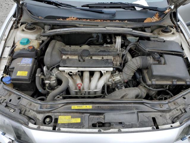 YV1RS61R122112986 - 2002 VOLVO S60 SILVER photo 11