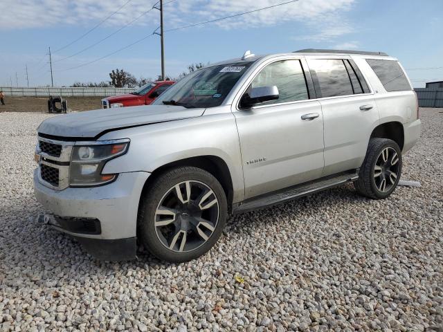 1GNSCBKC1GR325238 - 2016 CHEVROLET TAHOE C1500 LT SILVER photo 1