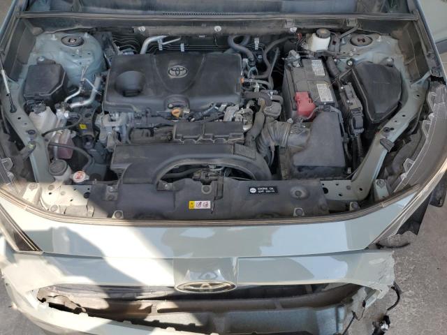 2T3W1RFV2MW137165 - 2021 TOYOTA RAV4 XLE GRAY photo 12