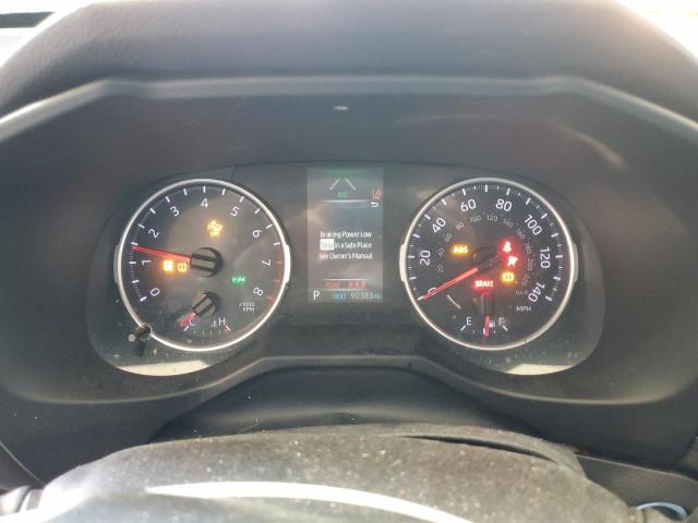 2T3W1RFV2MW137165 - 2021 TOYOTA RAV4 XLE GRAY photo 9