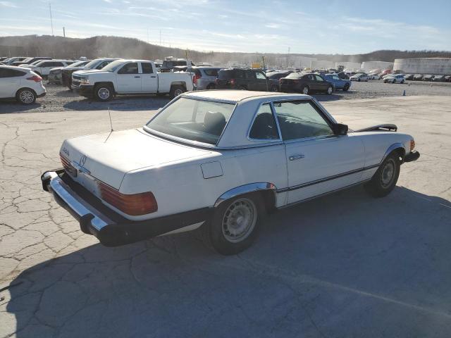 WDBBA45A0CB015989 - 1982 MERCEDES-BENZ 380 SL WHITE photo 3