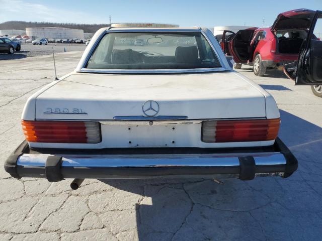 WDBBA45A0CB015989 - 1982 MERCEDES-BENZ 380 SL WHITE photo 6