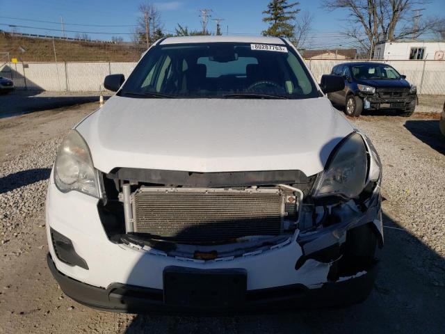 2GNALBEK6C6369790 - 2012 CHEVROLET EQUINOX LS WHITE photo 5