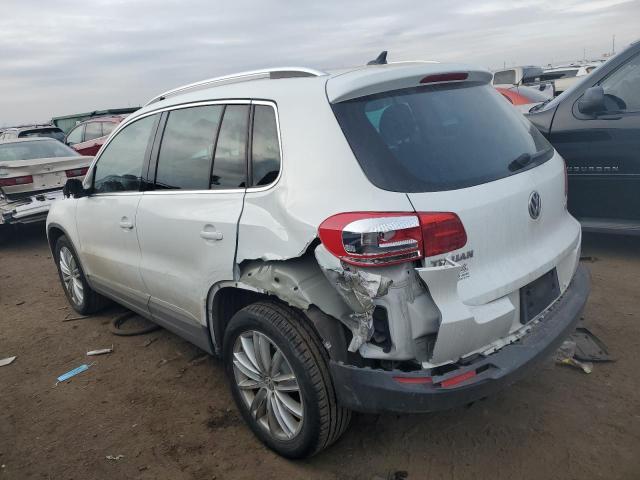 WVGBV3AXXEW562592 - 2014 VOLKSWAGEN TIGUAN S WHITE photo 2