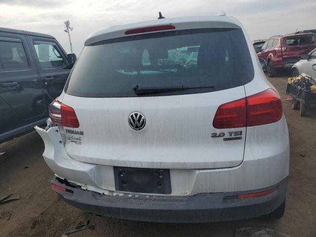 WVGBV3AXXEW562592 - 2014 VOLKSWAGEN TIGUAN S WHITE photo 6