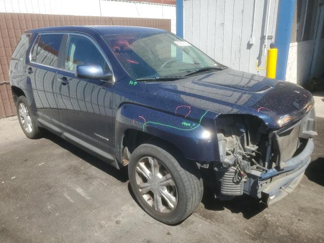 2GKALMEK5H6195002 - 2017 GMC TERRAIN SLE BLUE photo 4