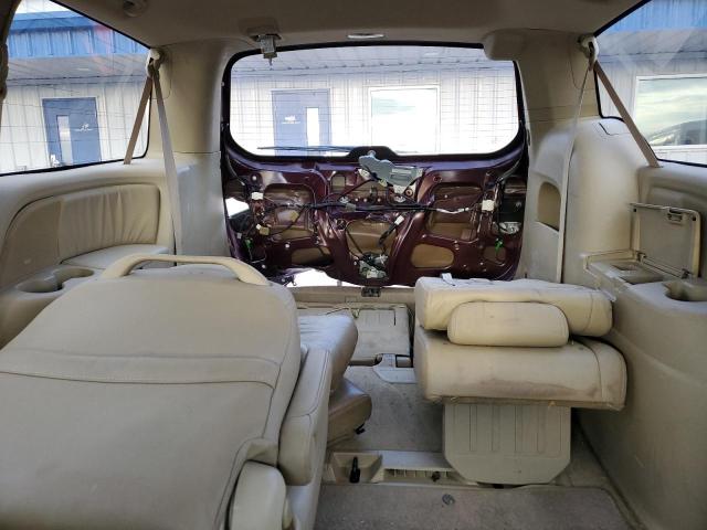 5FNRL3H7XAB097230 - 2010 HONDA ODYSSEY EXL RED photo 10