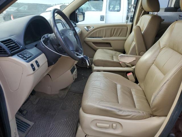 5FNRL3H7XAB097230 - 2010 HONDA ODYSSEY EXL RED photo 7