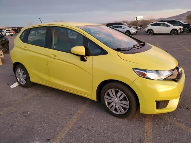 3HGGK5H53FM723872 - 2015 HONDA FIT LX YELLOW photo 4