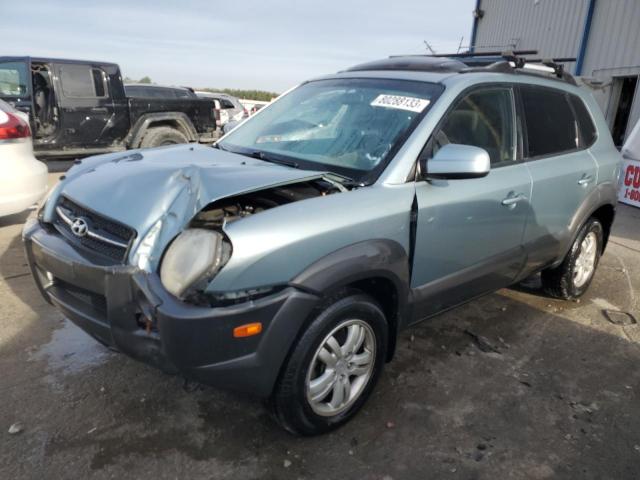 KM8JN12D97U688025 - 2007 HYUNDAI TUCSON SE BLUE photo 1