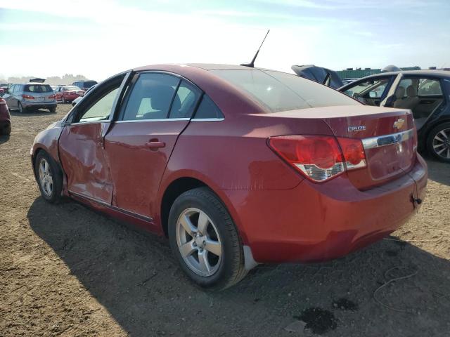 1G1PF5SC3C7356626 - 2012 CHEVROLET CRUZE LT أحمر صورة 2