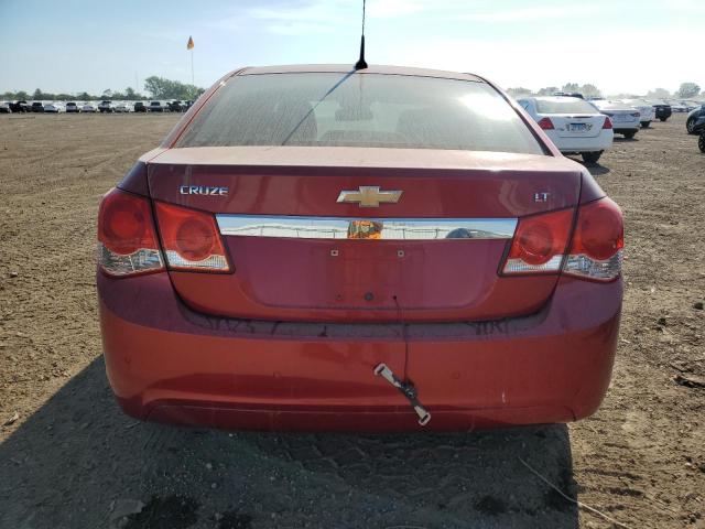 1G1PF5SC3C7356626 - 2012 CHEVROLET CRUZE LT أحمر صورة 6