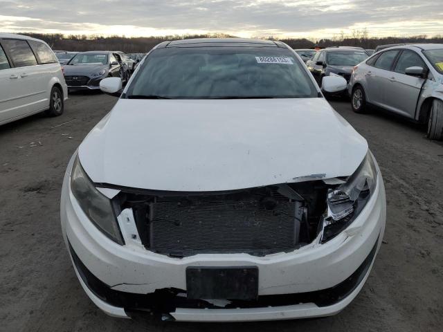 5XXGN4A7XDG136644 - 2013 KIA OPTIMA EX WHITE photo 5