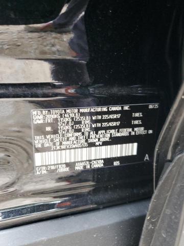 2T3K1RFV3SW405135 - 2025 TOYOTA RAV4 LE BLACK photo 12