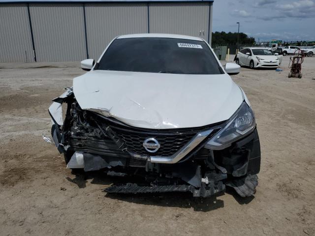 3N1AB7AP4JY284228 - 2018 NISSAN SENTRA S WHITE photo 5