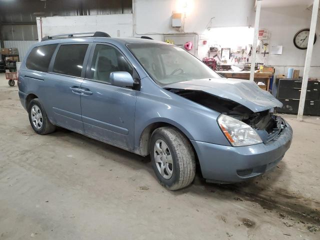 KNDMB233086241126 - 2008 KIA SEDONA EX BLUE photo 4