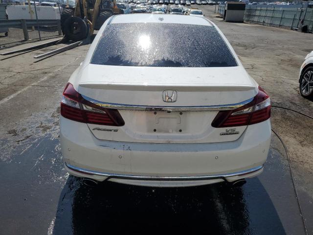 1HGCR3F94HA043340 - 2017 HONDA ACCORD TOURING 白色 照片 6