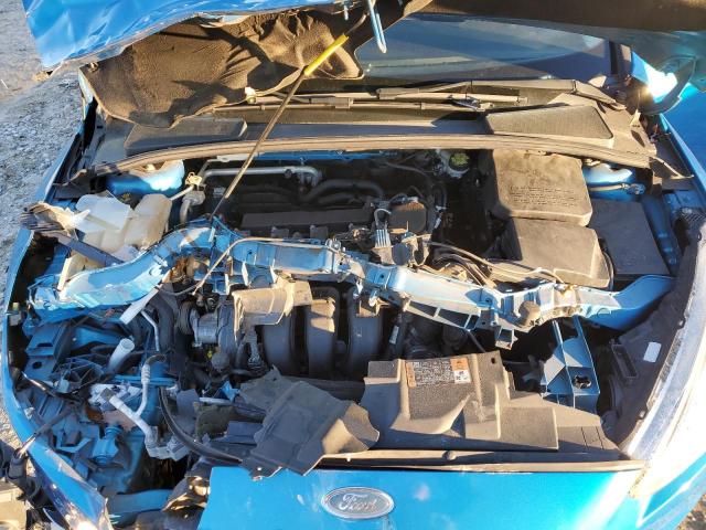 1FADP3K2XFL366087 - 2015 FORD FOCUS SE BLUE photo 11