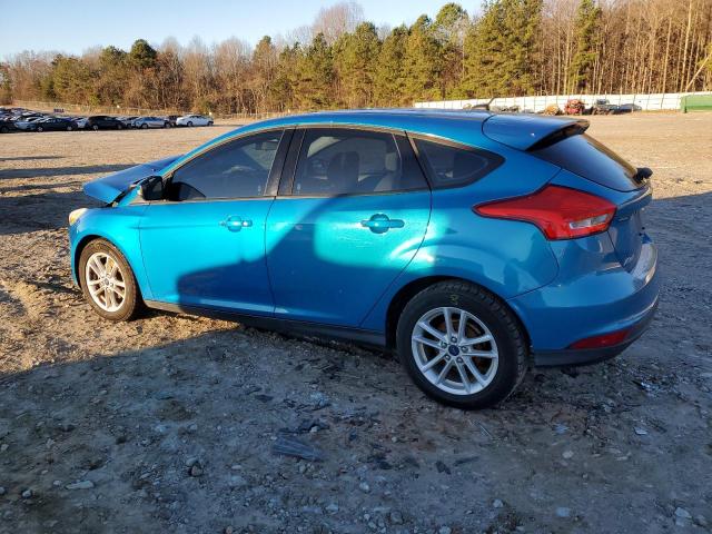 1FADP3K2XFL366087 - 2015 FORD FOCUS SE BLUE photo 2