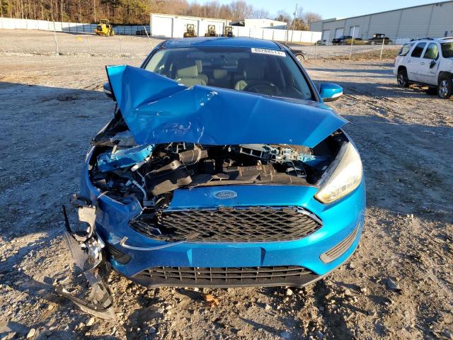 1FADP3K2XFL366087 - 2015 FORD FOCUS SE BLUE photo 5