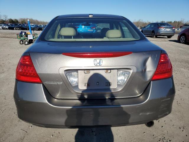 1HGCM56867A140961 - 2007 HONDA ACCORD EX GRAY photo 6