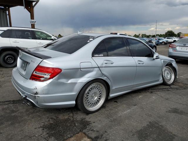 WDDGF8BB0CF897287 - 2012 MERCEDES-BENZ C 300 4MATIC SILVER photo 3
