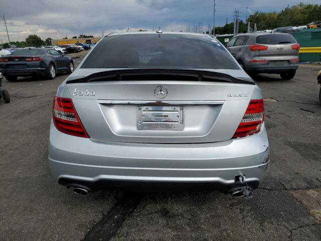 WDDGF8BB0CF897287 - 2012 MERCEDES-BENZ C 300 4MATIC SILVER photo 6
