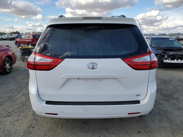 5TDKZ3DC8KS968867 - 2019 TOYOTA SIENNA LE თეთრი ფოტო 6