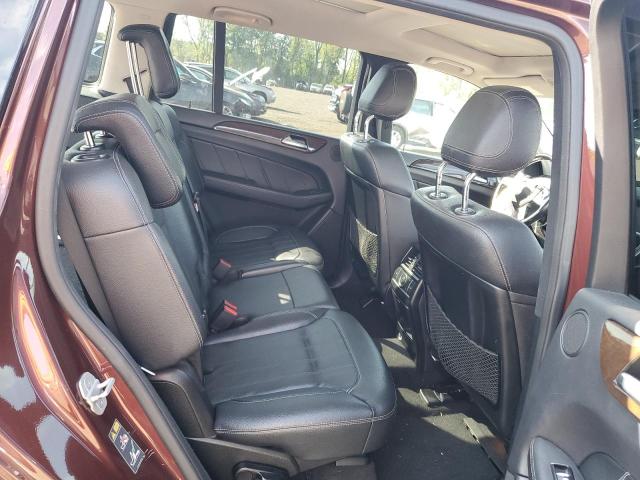 4JGDF6EE0FA505462 - 2015 MERCEDES-BENZ GL 450 4MATIC BURGUNDY photo 10