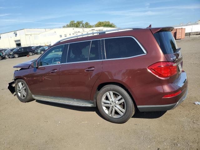 4JGDF6EE0FA505462 - 2015 MERCEDES-BENZ GL 450 4MATIC BURGUNDY photo 2