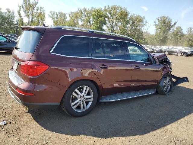 4JGDF6EE0FA505462 - 2015 MERCEDES-BENZ GL 450 4MATIC BURGUNDY photo 3