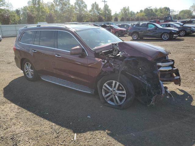 4JGDF6EE0FA505462 - 2015 MERCEDES-BENZ GL 450 4MATIC BURGUNDY photo 4