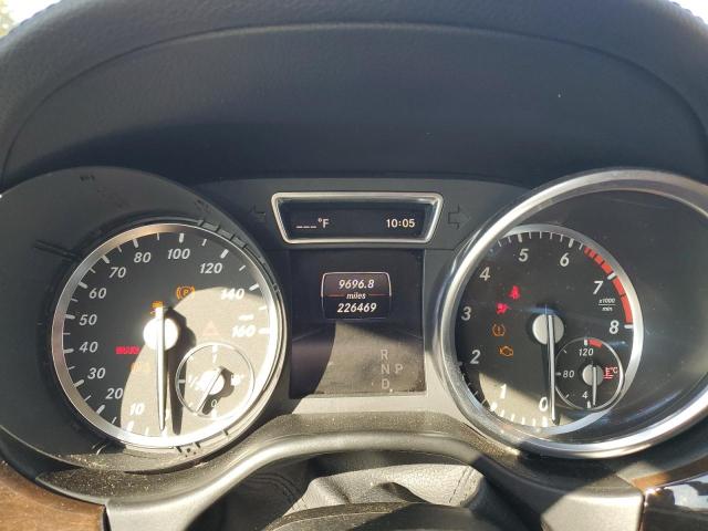 4JGDF6EE0FA505462 - 2015 MERCEDES-BENZ GL 450 4MATIC BURGUNDY photo 9