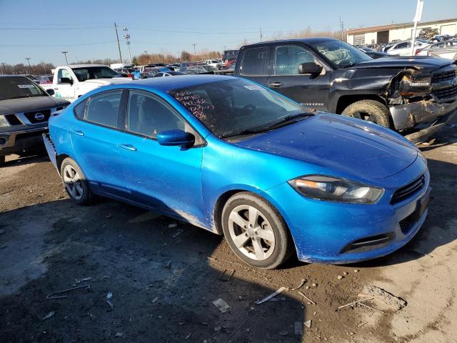 1C3CDFBB7GD635226 - 2016 DODGE DART SXT BLUE photo 4