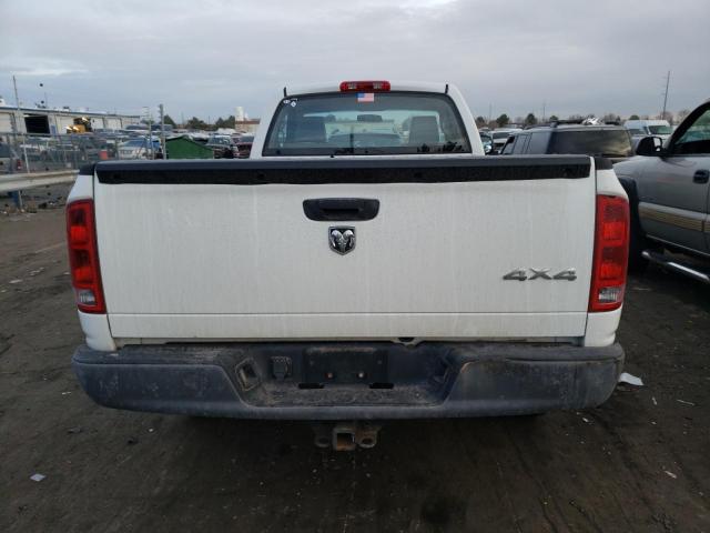 1D7HU16N66J199581 - 2006 DODGE RAM 1500 ST WHITE photo 6