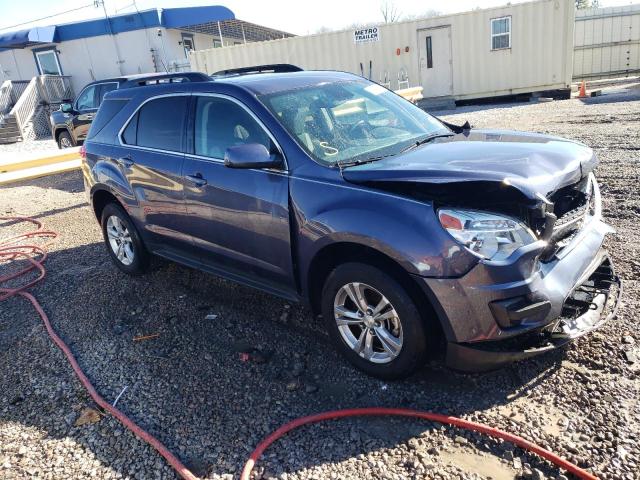 2GNALDEK7D6355149 - 2013 CHEVROLET EQUINOX LT BLUE photo 4