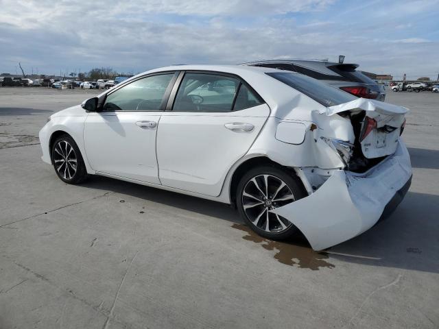 2T1BURHE7JC994557 - 2018 TOYOTA COROLLA L WHITE photo 2