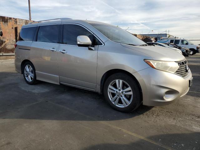 JN8AE2KP7B9005629 - 2011 NISSAN QUEST S BEIGE photo 4