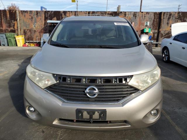 JN8AE2KP7B9005629 - 2011 NISSAN QUEST S BEIGE photo 5