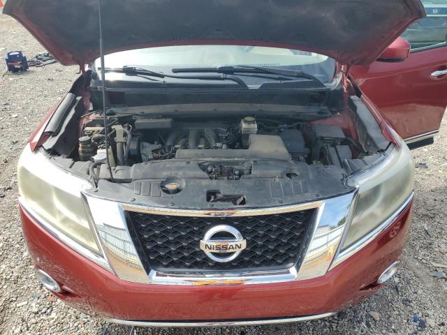 5N1AR2MM9EC623296 - 2014 NISS PATHFINDER S MAROON photo 12