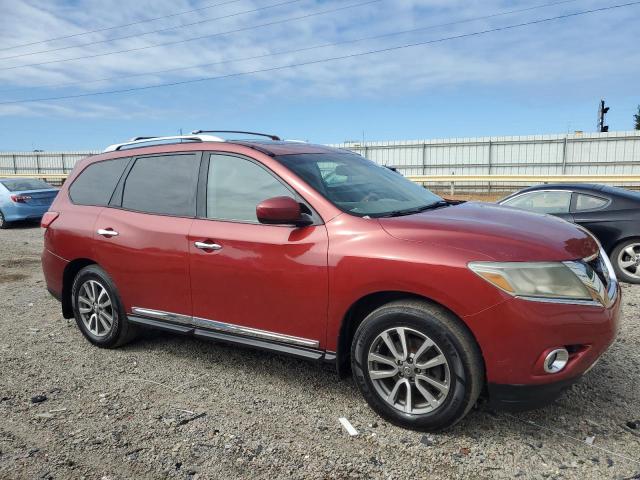 5N1AR2MM9EC623296 - 2014 NISS PATHFINDER S MAROON photo 4