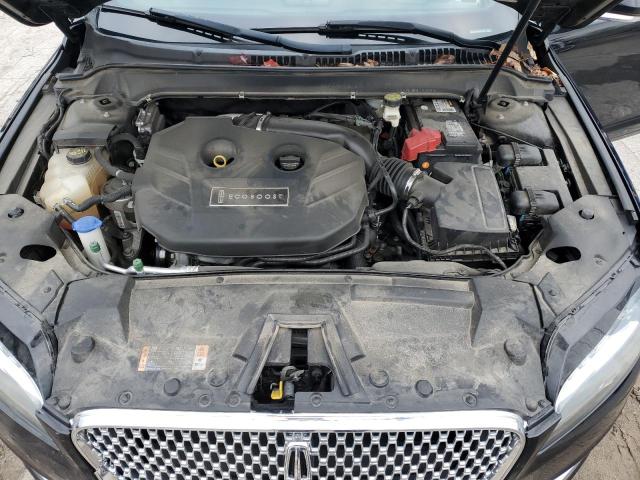 3LN6L5F98HR612698 - 2017 LINCOLN MKZ RESERVE შავი ფოტო 11