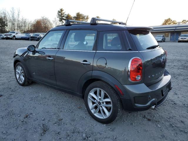 WMWZC5C55EWP41832 - 2014 MINI COOPER S COUNTRYMAN GRAY photo 2