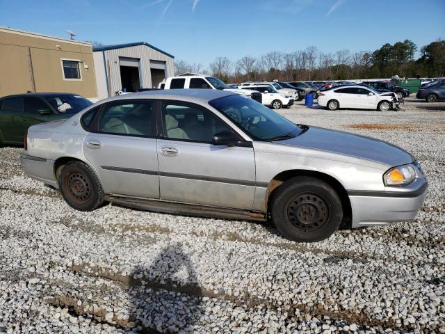 2G1WF52E719155336 - 2001 CHEVROLET IMPALA SILVER photo 4