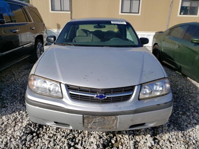 2G1WF52E719155336 - 2001 CHEVROLET IMPALA SILVER photo 5